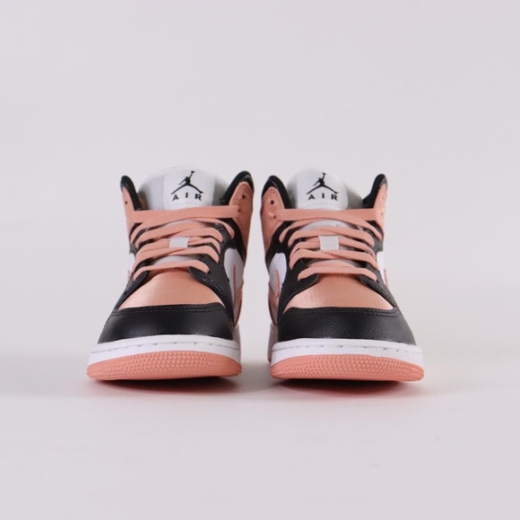 Nike Air Jordan 1 Mid Light Madder GS - Picture 3 of 7